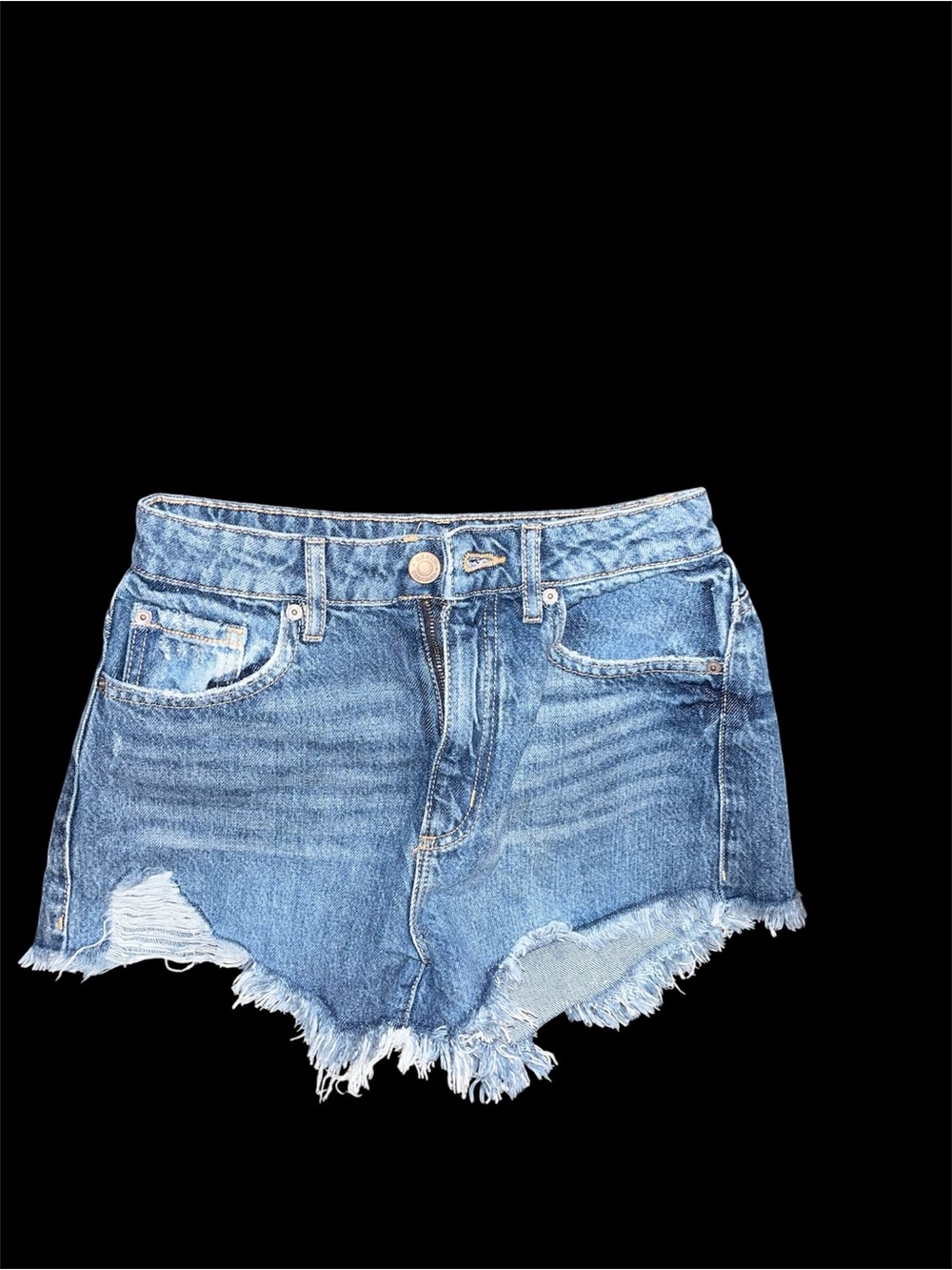 Women’s size 1/ 25 waist Garage denim Jean shorts
 Oshkosh pu